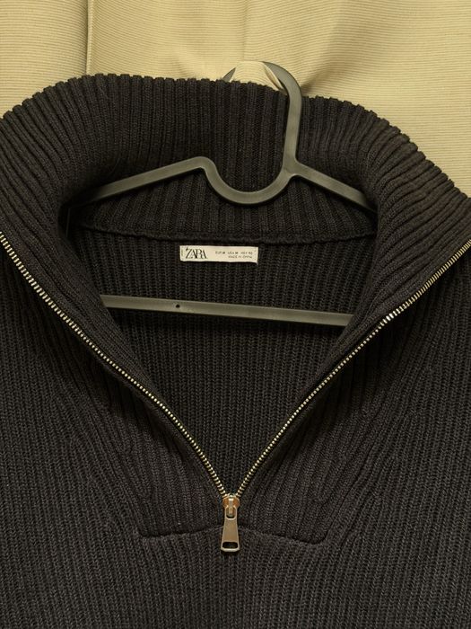 Pulover Zara Bărbați cu Fermoar (Half-Zip) - Mărimea M
