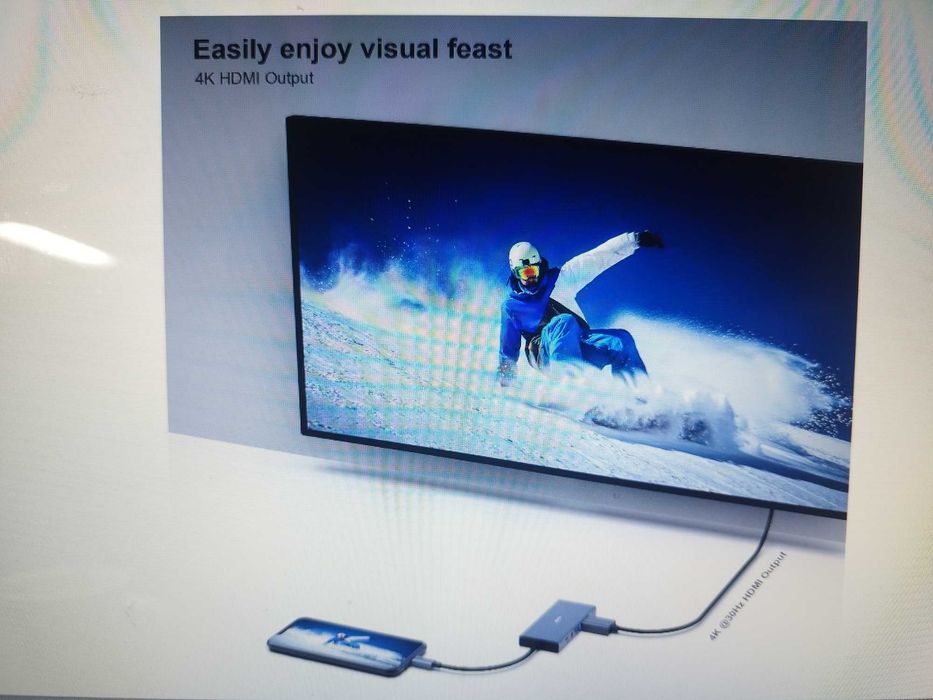 Hub Benfei 5-in-1 USB Type-C 4K HDMI VGA USB 3.0/3.5mm Audio si 60W PD