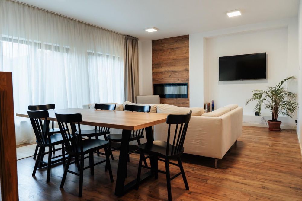 Inchiriez Casa Individuala 120m Garaj Dotari moderne Locatie Excelenta