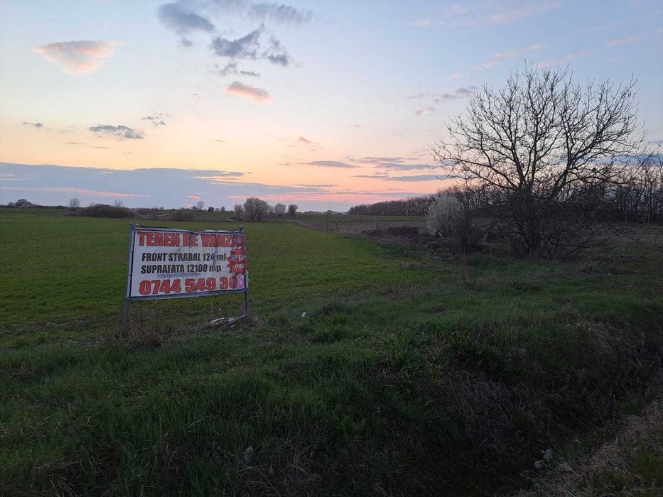 Teren de 12 100 mp, FS=124 ml in Giroc