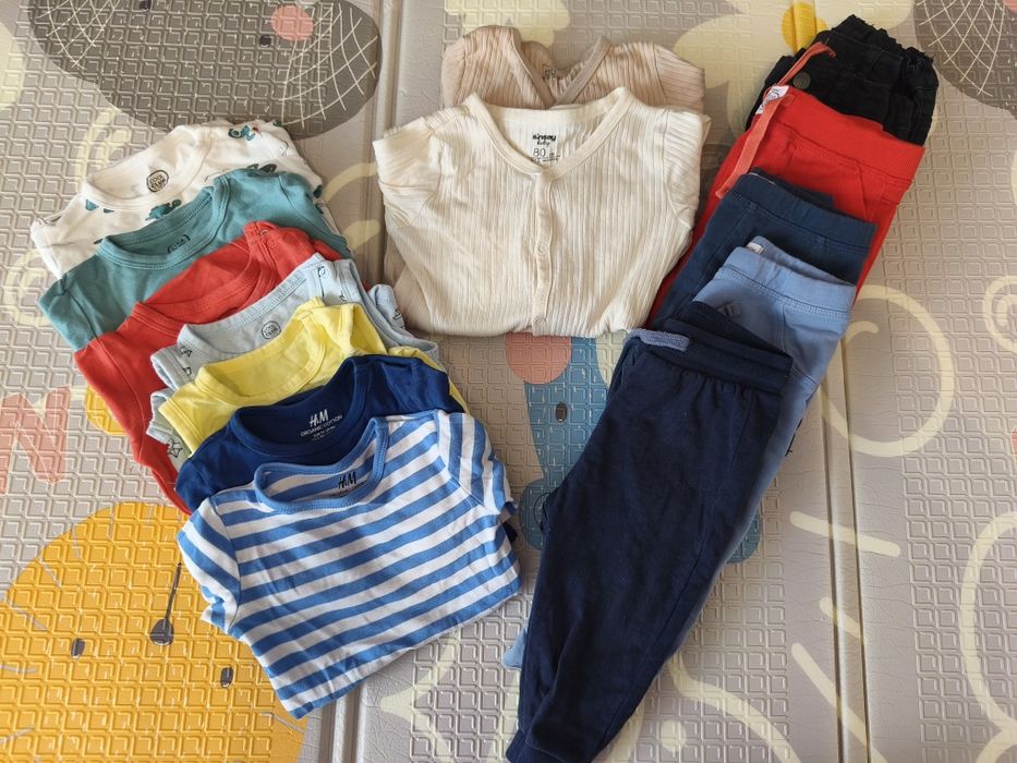 Lot haine bebe 74-80