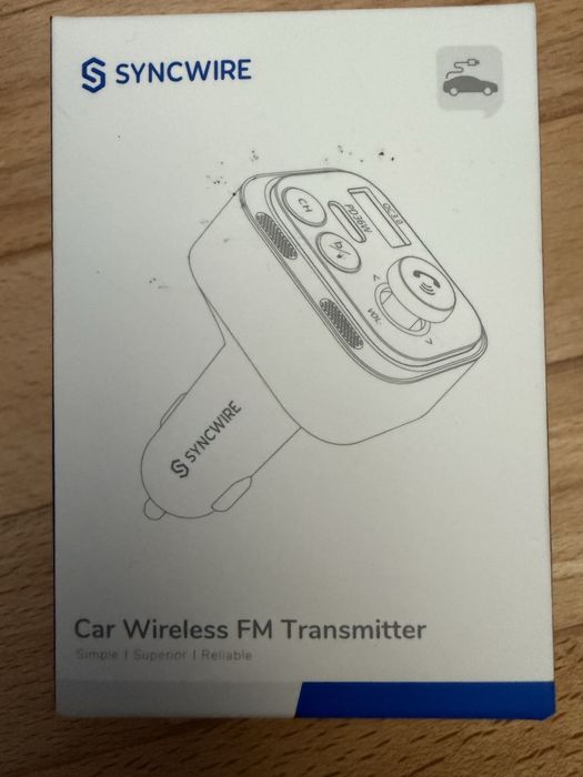 Блутут 5.4 адаптер за кола Synchwire - Bluetooth Car FM transmiter