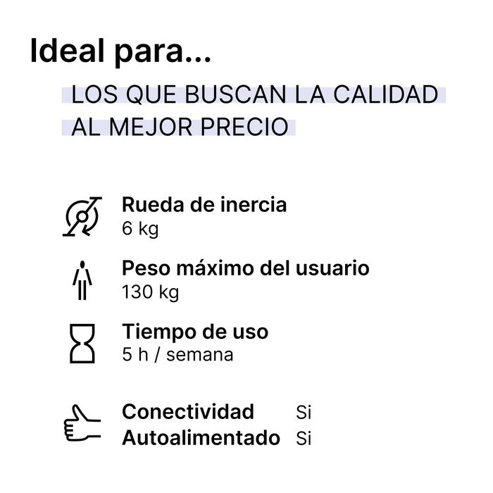 Bicicletă de apartament cu rezistență - produs resigilat Decathlon