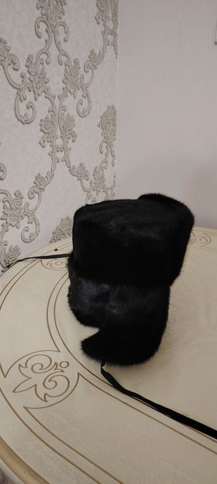Мужская норковая шапка.