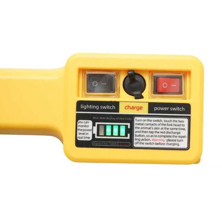 Baston Electric Animale Acumulator Indicator Baterie Lanterna Led 80cm PH