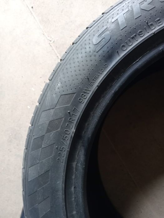 Продам 4 шины 225/50/r17