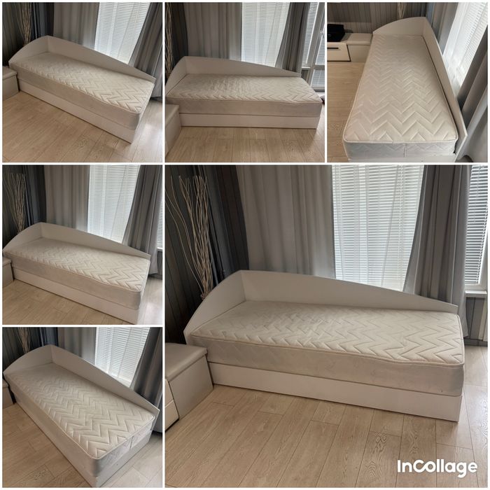 Единично легло с матрак 110€