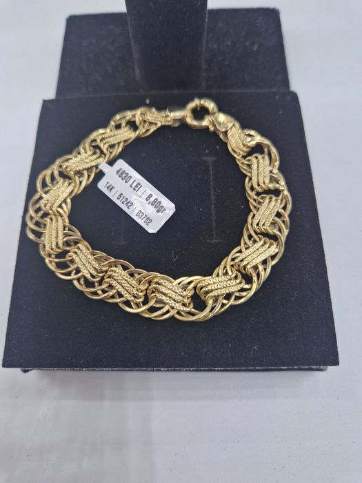 Brățara Aur 14k Greutate 8.80gr Lungime 17cm #51242