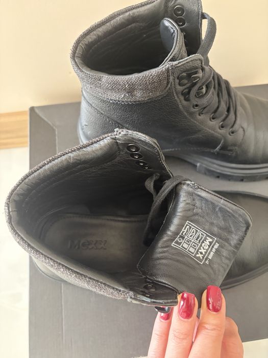 Мъжки боти естествена кожа Мехх