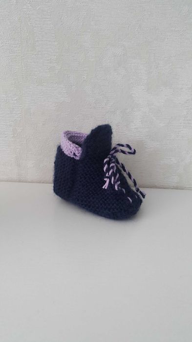 Пинетки, вязаные 12-13см