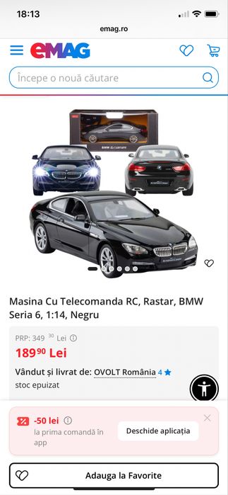 RASTAR BWM 6 series