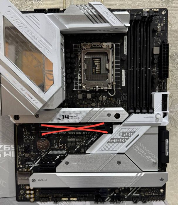 Asus rog strix Z690A gaming WiFi DDR4