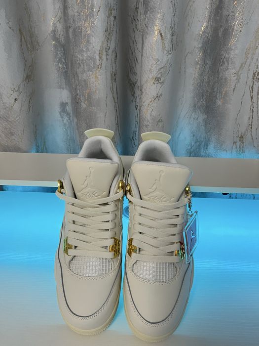 #LICHIDARE STOC# Nike Air Jordan 4- Metallic Gold -Verificare Colet