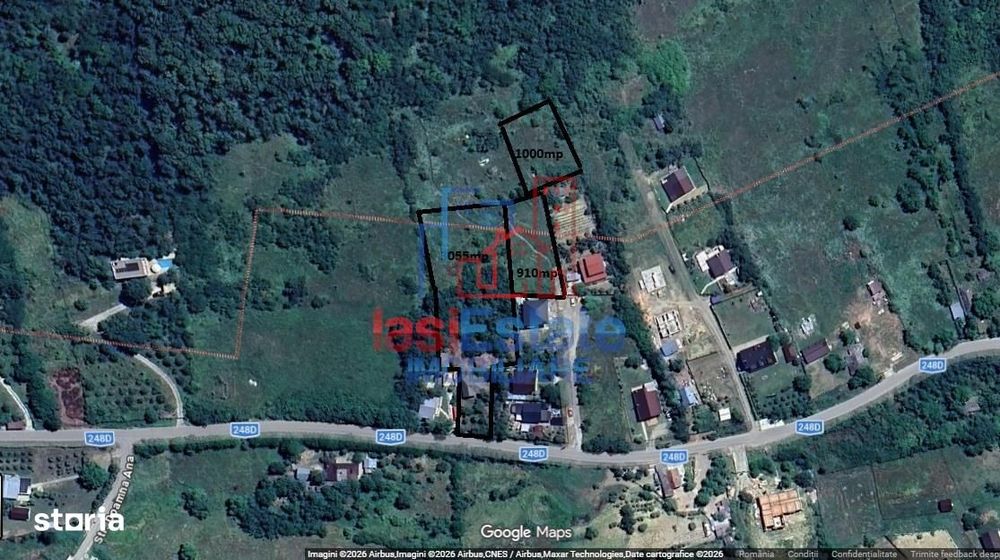 Barnova sat Cercu TEREN 1000mp Intravilan zona frumoasa, verde, utilit - Vedere 3