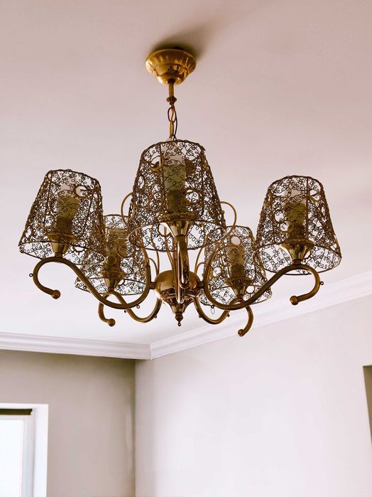 Люстра на 5 ламп,  Е14