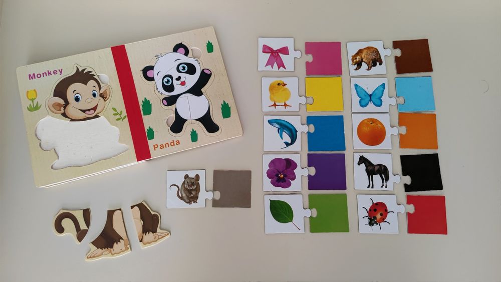 Мега набор пазлов (8) для малышей