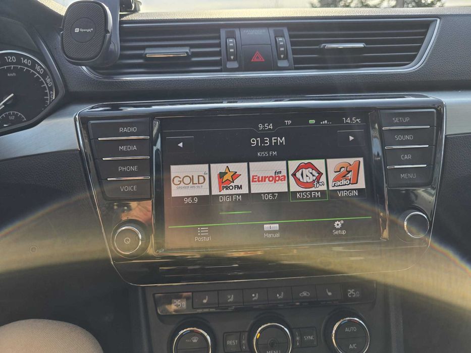 Navigatie originala Skoda Superb 3