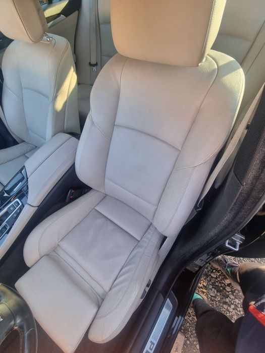 Interior Sport piele bej Bmw F11 F10 scaune încălzite fata/spate