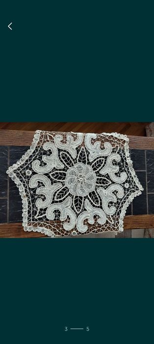 Fețe de masă - macrame/lasetă