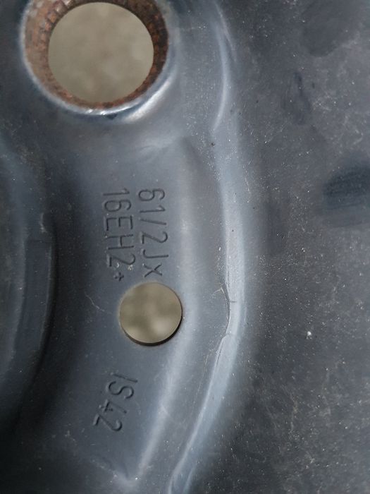 4бр стоманени джанти за БМВ серия 1 /  6.5ж Х16/ ет 42/ 5Х 120/