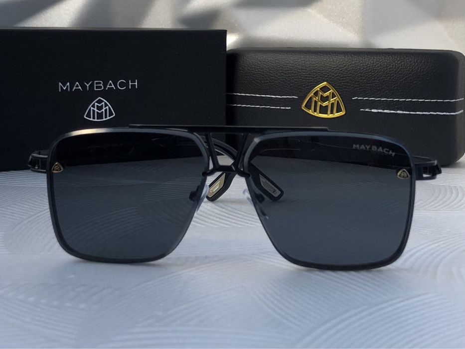 Мъжки слънчеви очила правоъгълни 4 цвята Maybach