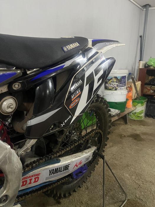 Yamaha YZ450F.