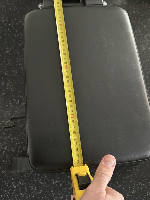 Banca fitness multifunctionala, reglabila, negru