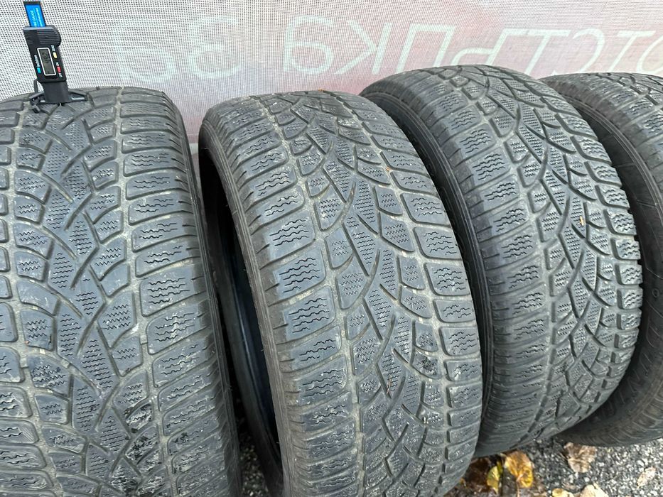 ЗИМНИ Гуми Dunlop 225/55/17  с ДОТ   11/2018г
