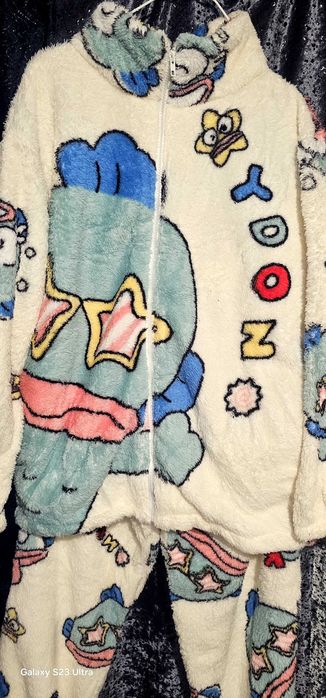 Дамски комплект пухена пижама