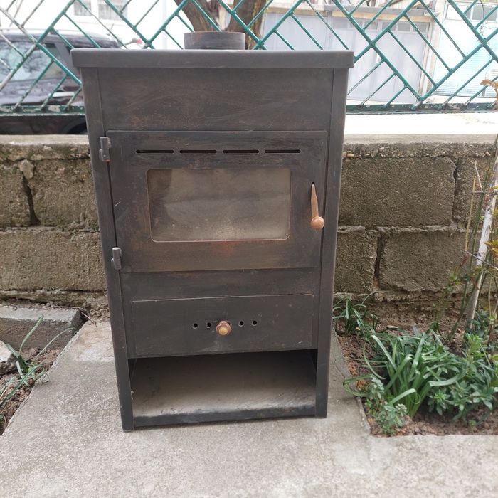 Печка тип камина