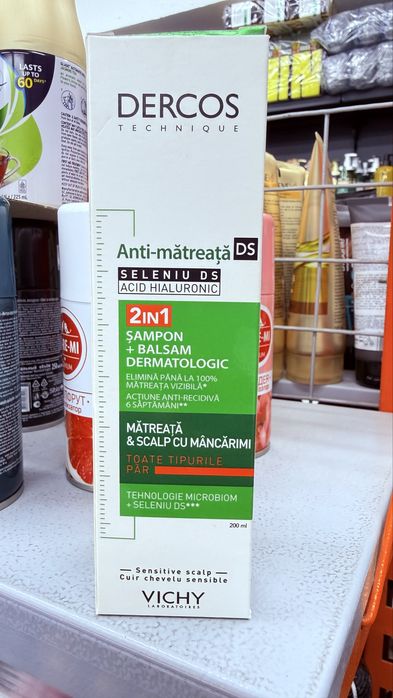 Dercos Ispaniyada ishlab chiqarilgan, qazg'oq uchun super tanlov