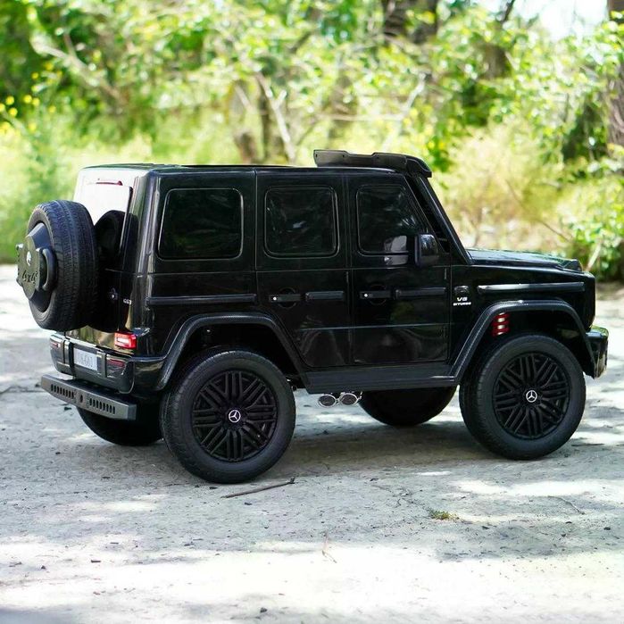 Masinuta electrica pt. 2 copii Mercedes G63, 4x 200W, 24V-14Ah Black