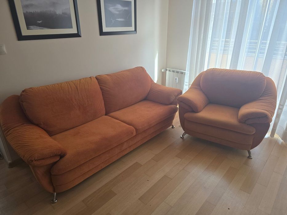 Диван и фотьойл - комплект