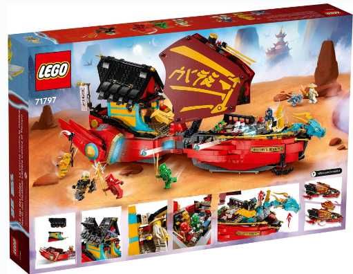LEGO® Ninjago 71797 – Destiny’s Bounty – Cursa contra timp