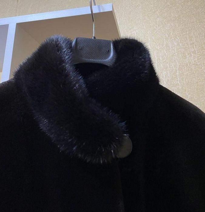 Цельная норковая шуба