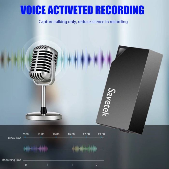 Profissional 100% mikro diktafon.