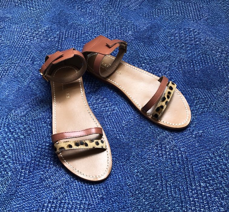 Les Bagatelles Bleecker Sandals дамски сандали от естествена кожа 38