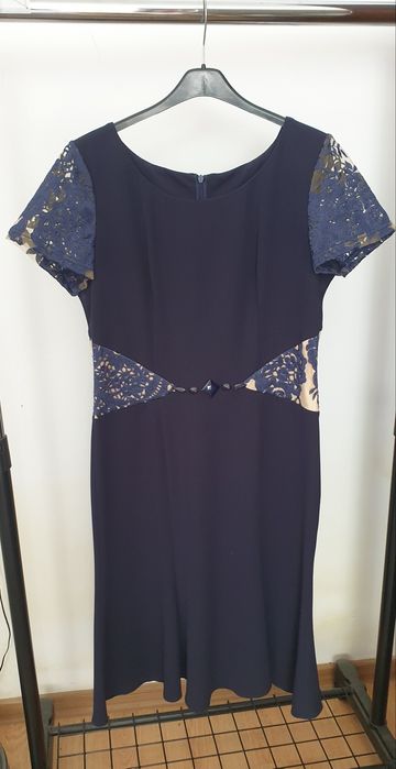 Rochie elegantă bleumarin, mărimea 42