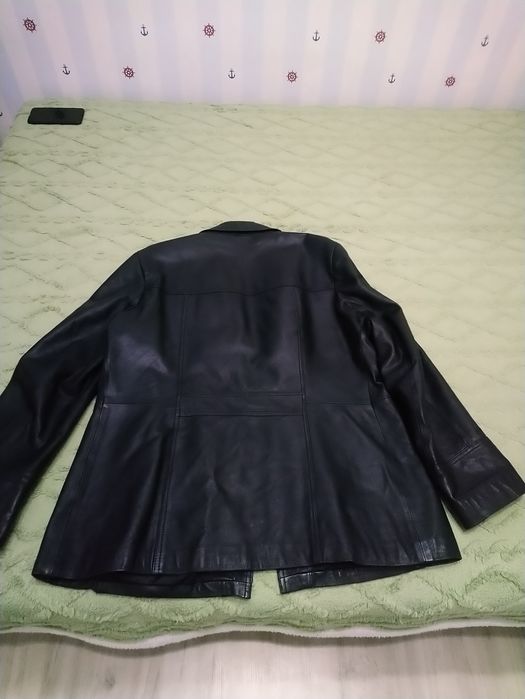 Пиджак кожанный, кожа.