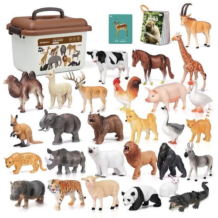 Фигурки животных и динозавров