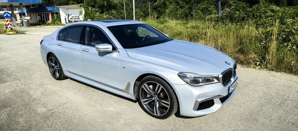 BMW 750i xdrive сив металик