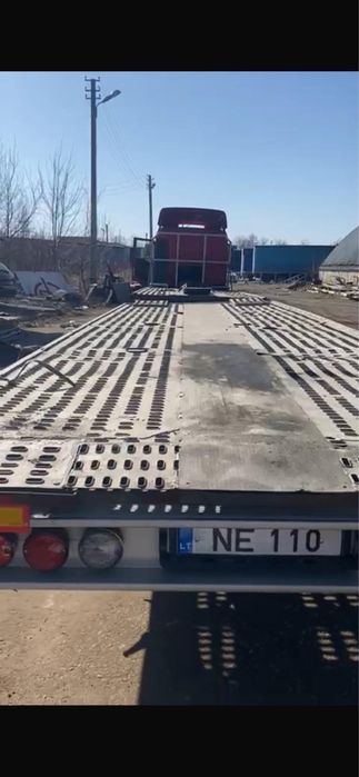 MAN TGL 8.210 + remorcă pe perne aer