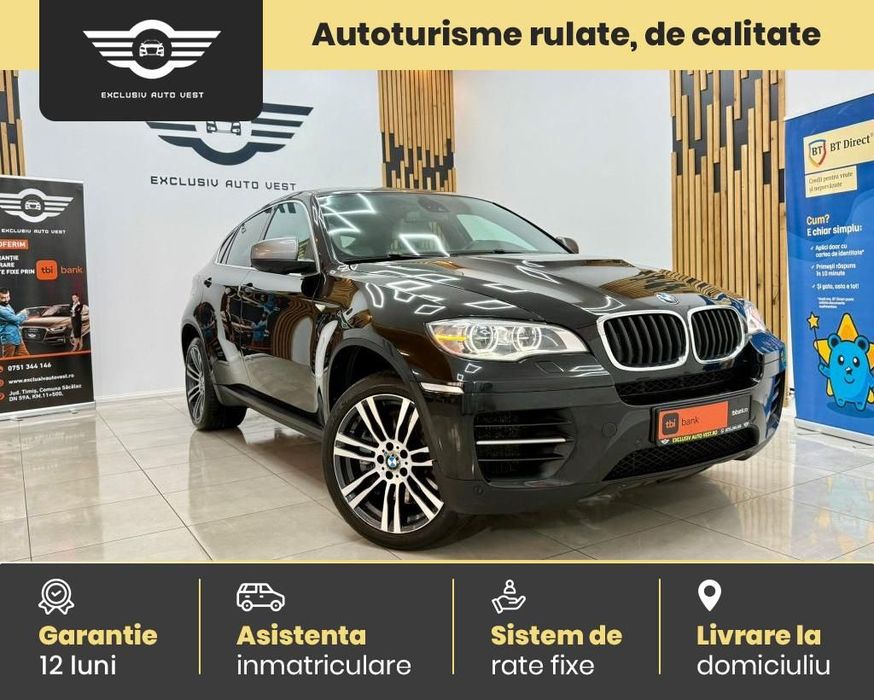 BMW X6 / Rate Fixe / Garantie / Livrare