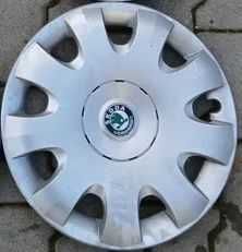 Set Jante Skoda 15, 4 Cauciucuri iarna BFGoodrich 185 60 R15, capace originale Skoda 15, VW, Audi, Seat