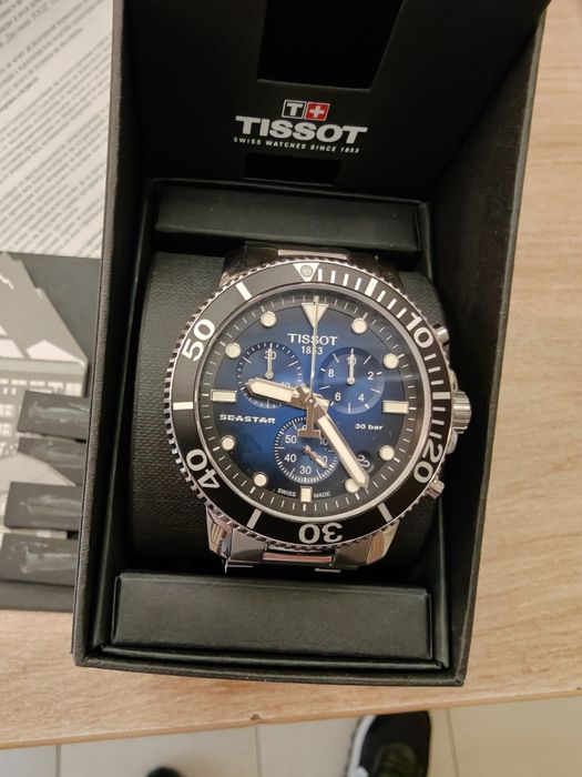 TISSOT-Sport/Seastar 1000 Chronograph НОВО  Кварцов  хронограф