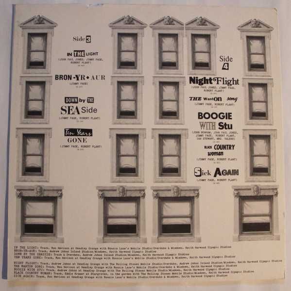 Led Zeppelin "Physical Graffiti" ( 2  виниловые пластинки )
