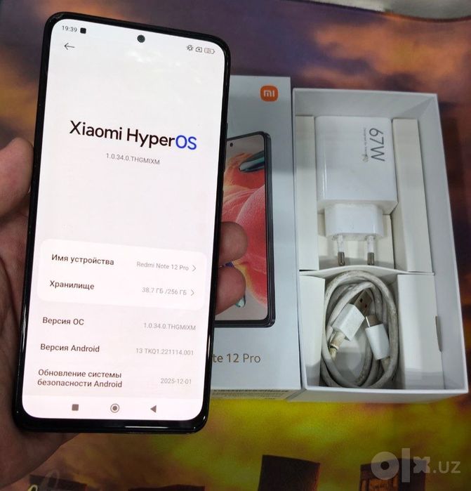 Redmi note 12 pro 256 gb ekran radnoy