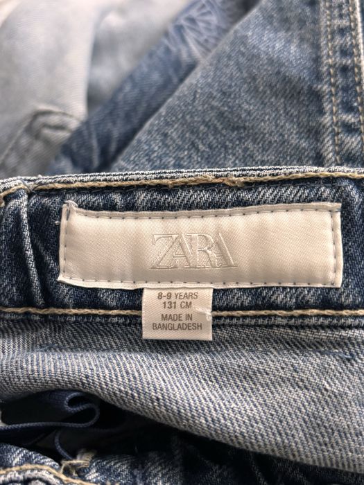 Джинсы Zara для девочки с бабочками