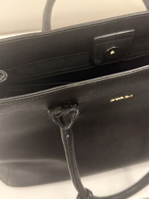 Кожена оригинала чанта Furla