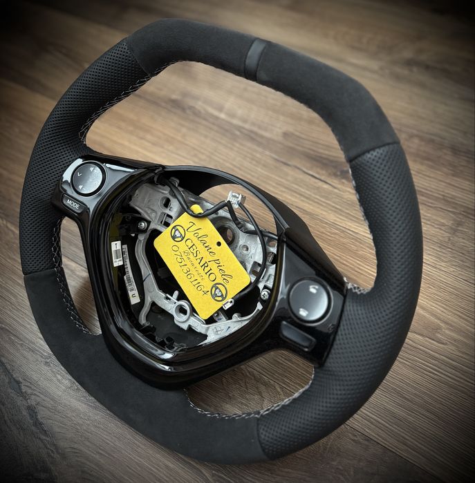 Volan piele naturală nappa Peugeot 108, Toyota Aygo 2, Citroen C1 (II)